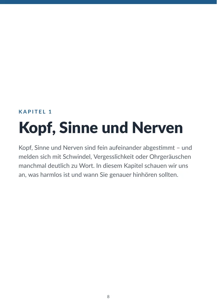 Kapitelstart